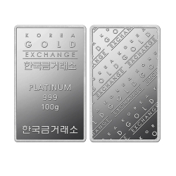 플래티넘 민티드 바 100g(Platinum Minted Bar)